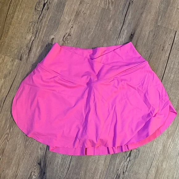 HALARA Bright Pink Skater Skirt - Picture 1 of 4